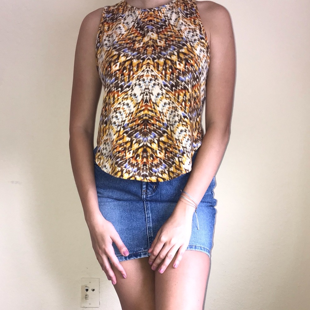 Open Back Design Shirt